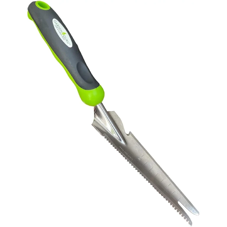 Garden Guru Hand Weeder Trowel with Ergonomic Handle