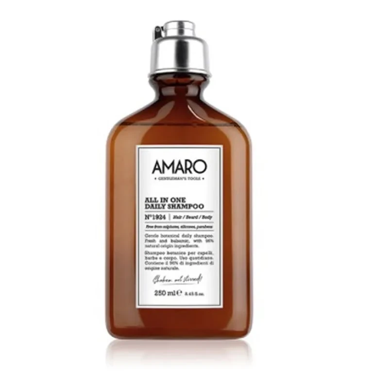 Amaro All In One Daily Shampoo N1924 hair-Beard-Body 250ml