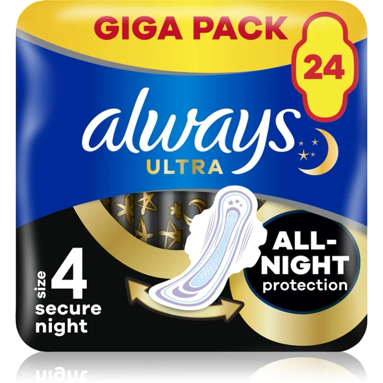 Ultra Secure night pads 24 pcs