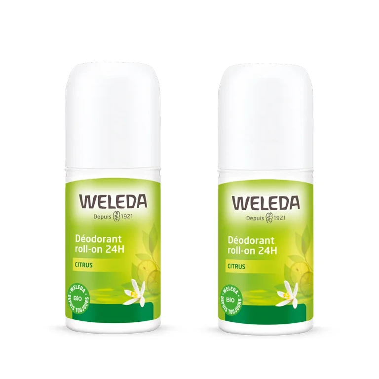 Lemon Roll On Deodorant 24h 2x50ml