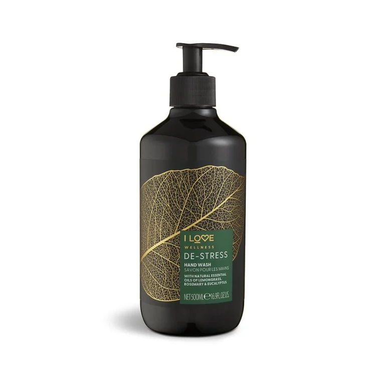 Wellness De-Stress Liquid Hand Soap 500 ml with Citronella, Rosemary and Eucalyptus