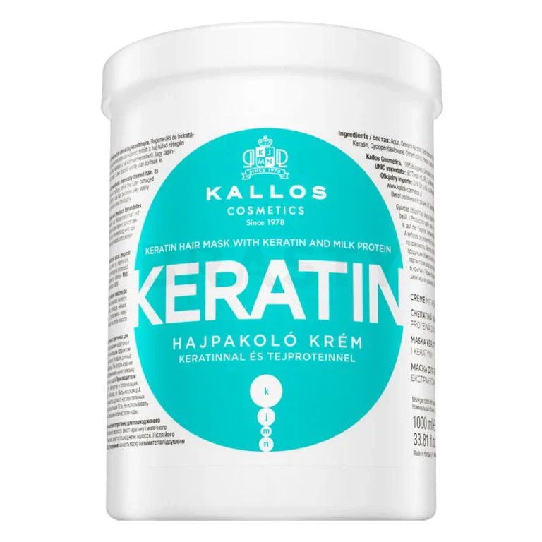 Keratin hair mask Kallos 1000 ml
