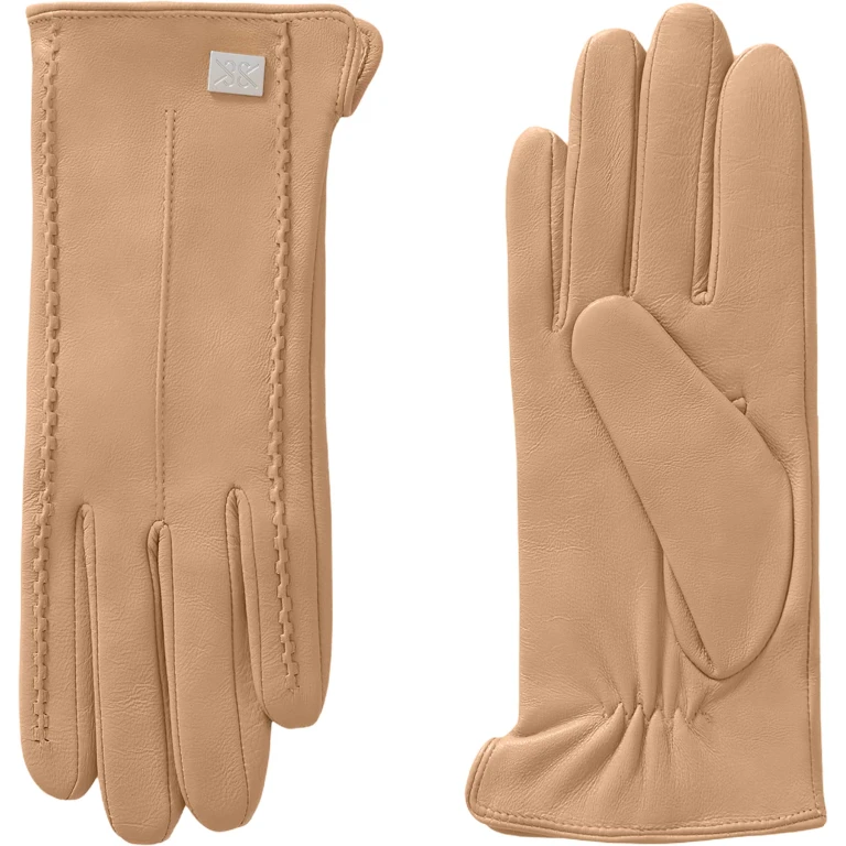Dulce Leather Gloves with Lining - Women's