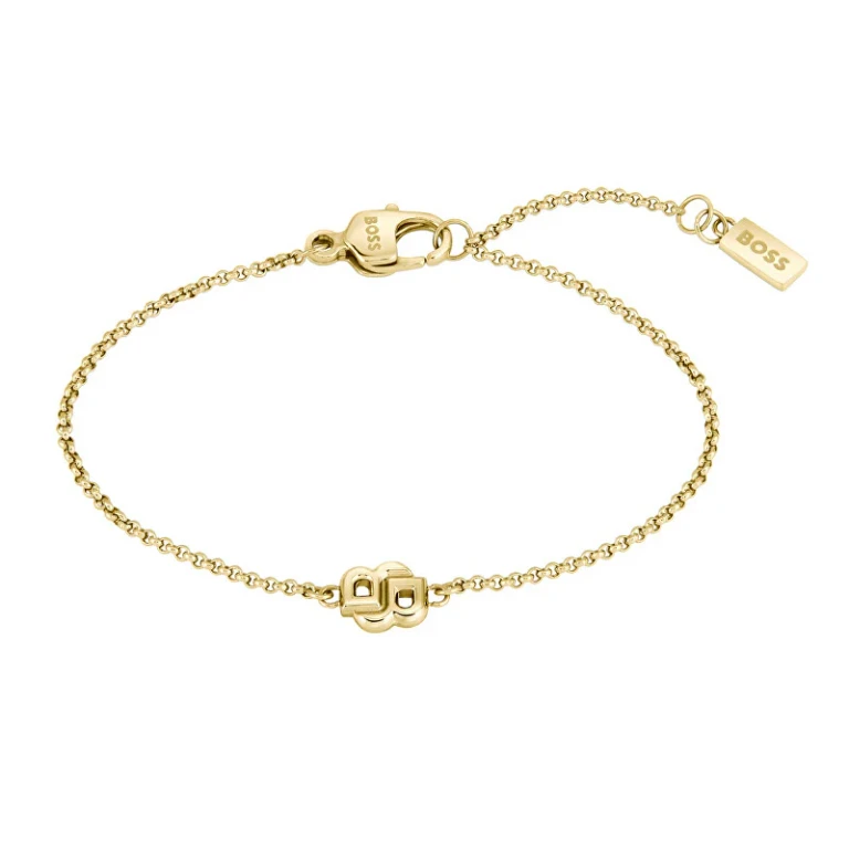 Fashion Bracelet Gold Plated for Women Double B 1580698
