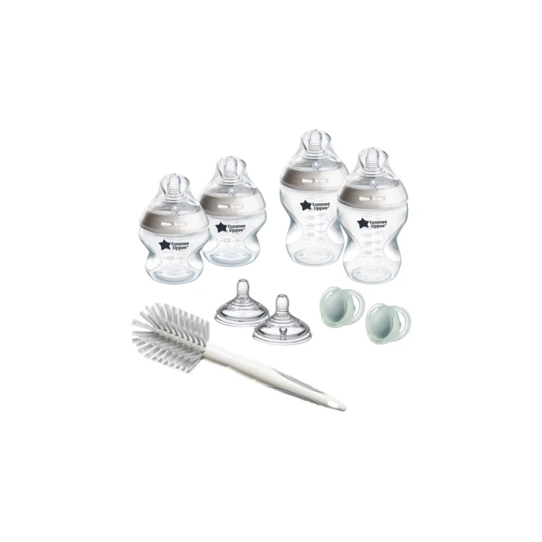 Natural Start Anti-Colic Self-Sterilizing Baby Set 0m+ White