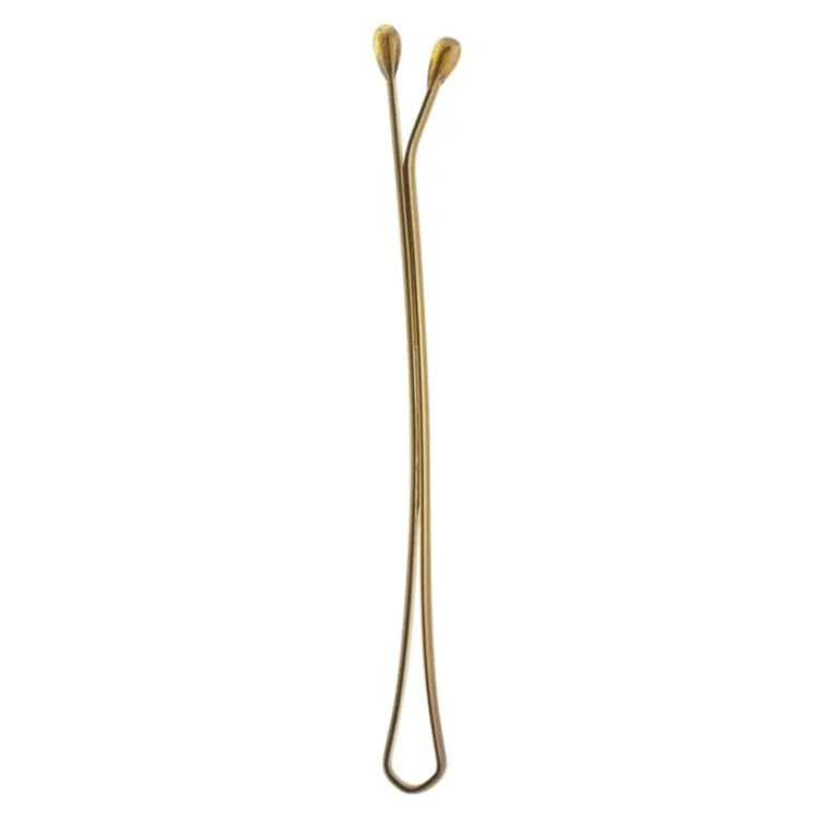 Flat Clips Bronze 60 mm 12 units