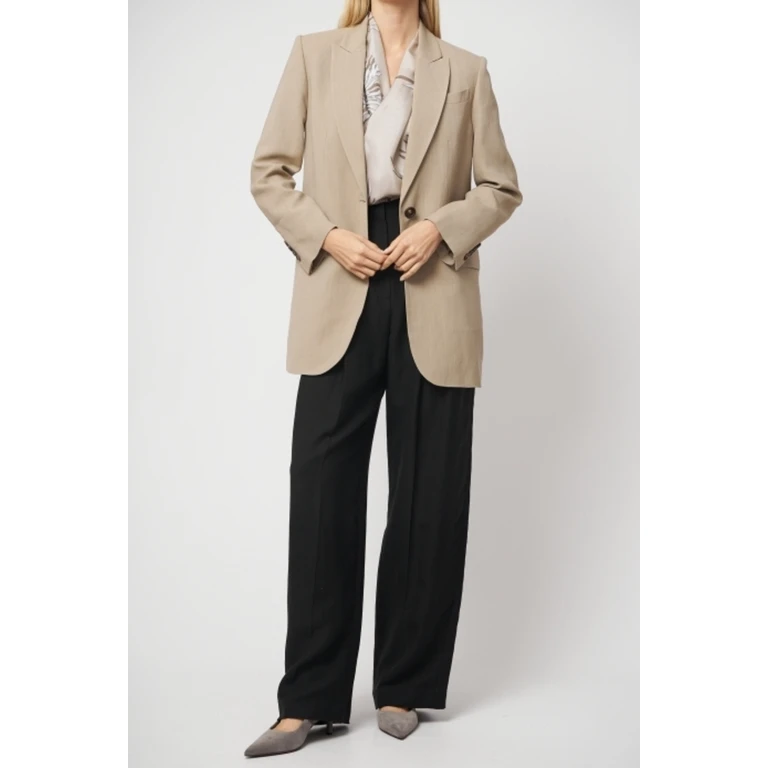 Wobeige Tailored Linen Jacket