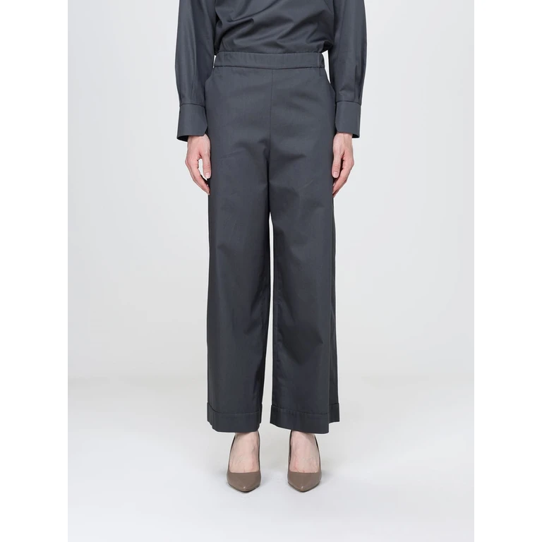 Cotton Cropped Trousers (2616131037600010)