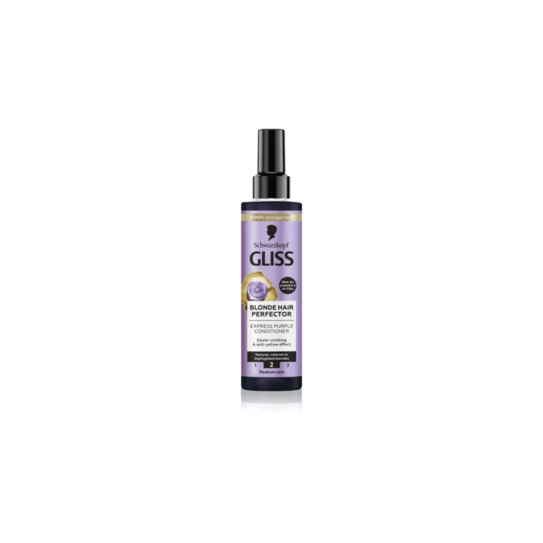Gliss Blonde Perfector leave-in conditioner neutralizing for yellow tones 200 ml