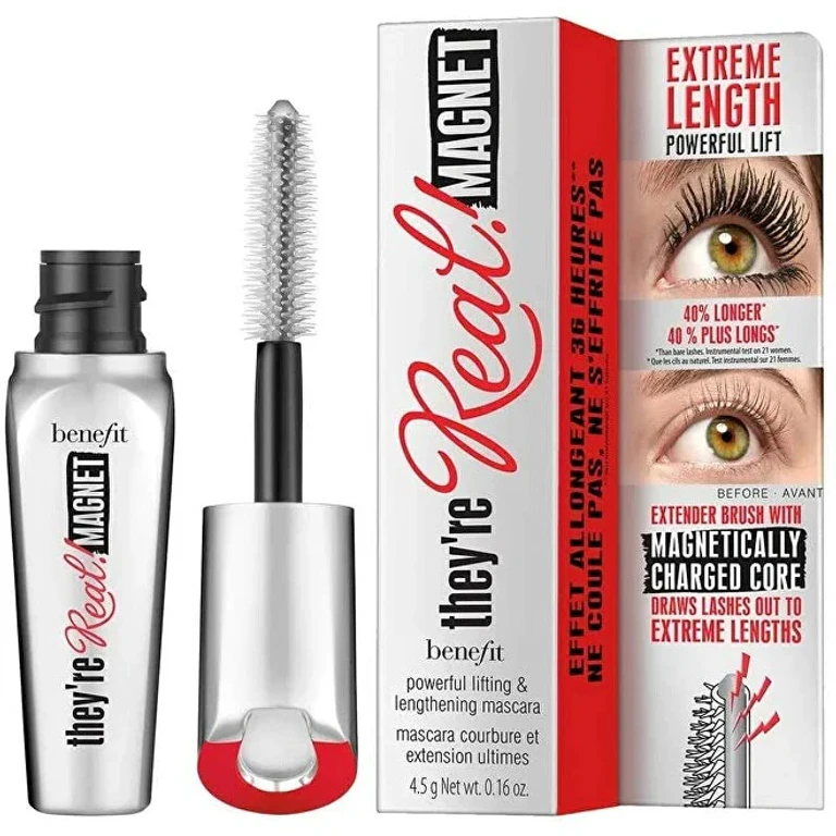 Extremely Lengthening Mascara They´re Real! Magnet (Mini Black Mascara) 4.5 g