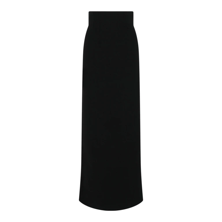 Wool Blend Maxi Skirt