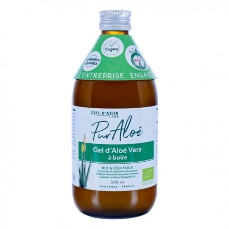 Organic and Fairtrade Aloe Vera Drinking Gel 500ml
