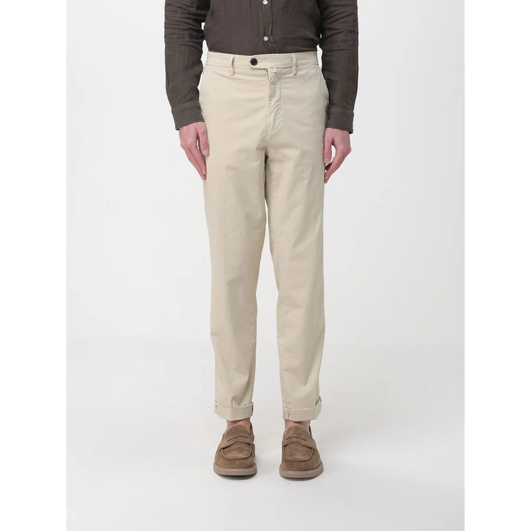 Slim Fit Stretch Cotton Trousers (9PN3E9303CBE436332)