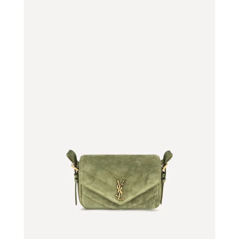 Small LouLou matelassé suede Shoulder Bag Female UNI