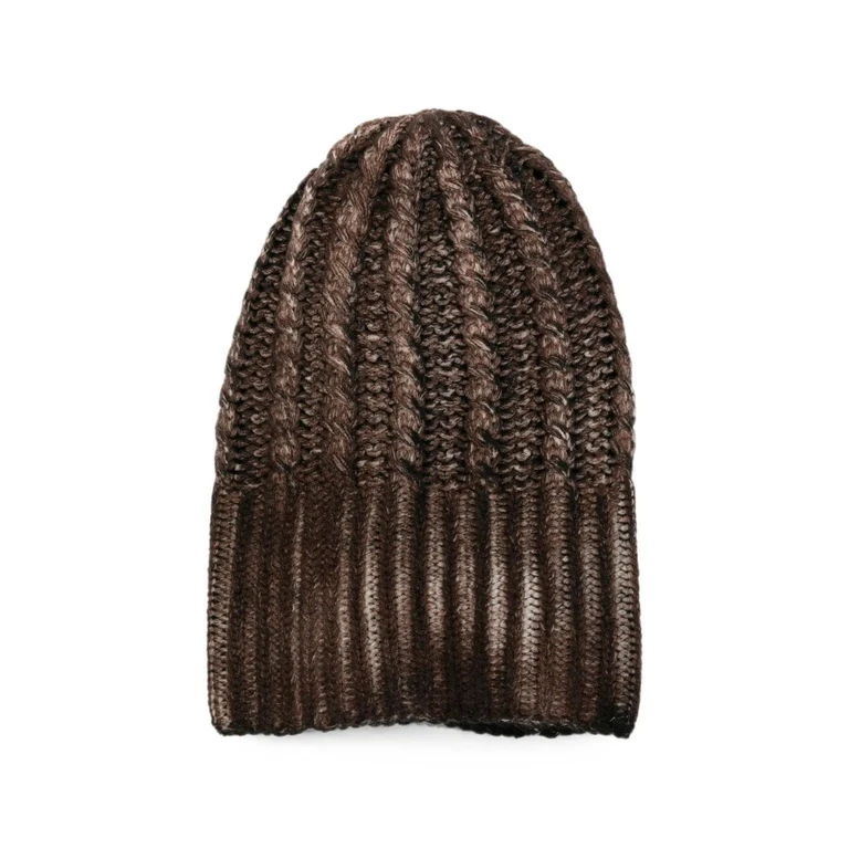 Hat Cashmere "Hand Painted Braided Hat"
