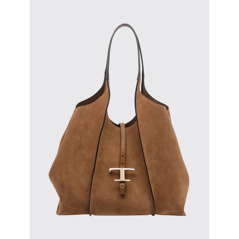 Sac shopping T Timeless de Tod's en cuir de veau suédé