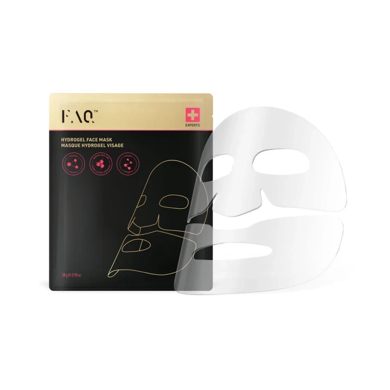 FAQ™ Glass Skin Collagen Smoothing & Anti-Wrinkle Hydrogel Mask 5 Pieces
