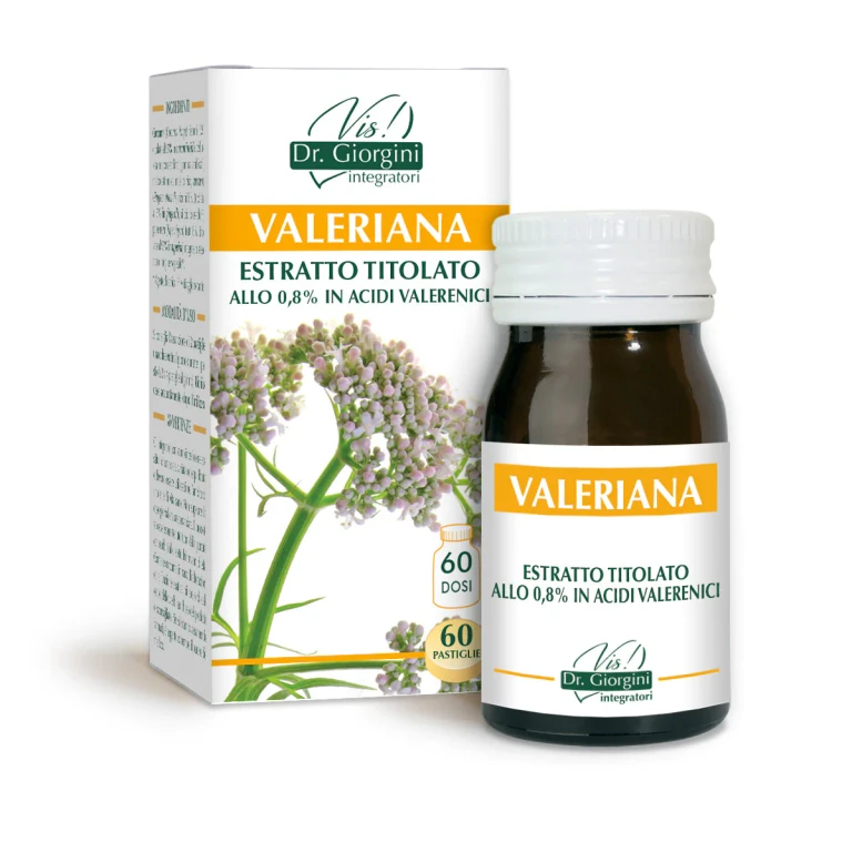 valerian titrated extract 60 tablets of 500 mg - 30 gr