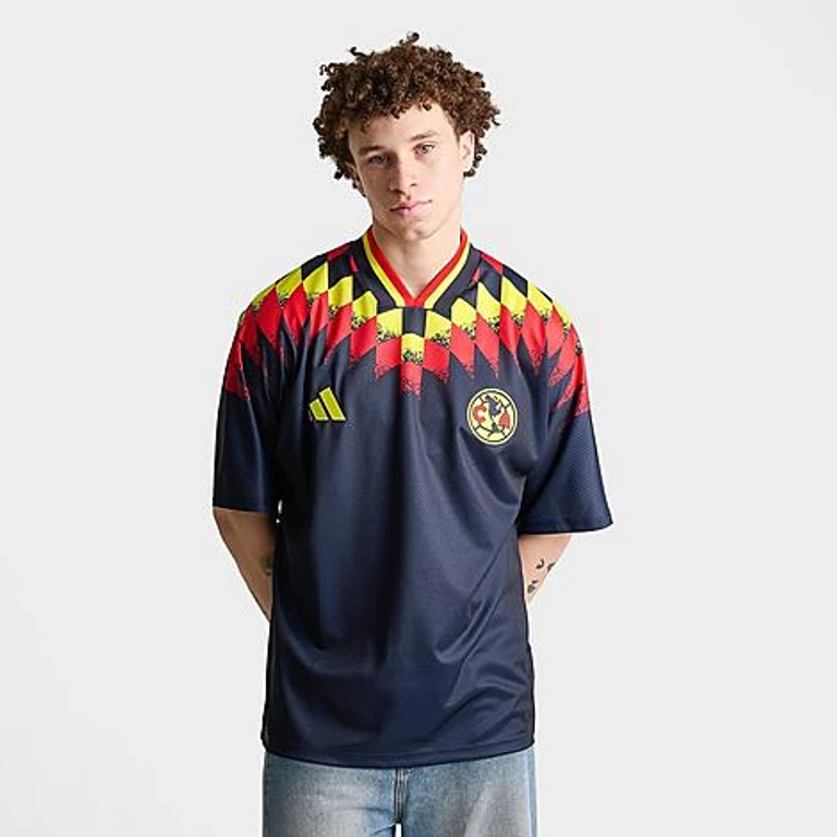 Men's Club America Stadium Soccer Jersey in Legend Purple/Legend Ink Size: Small