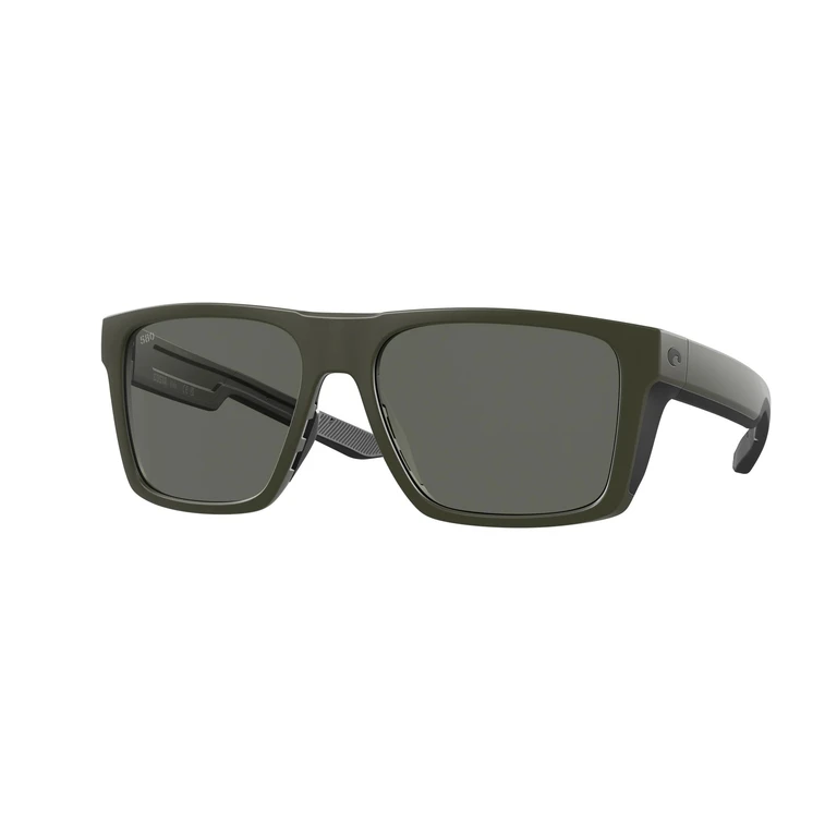 Lido Polarized Grey Glass Square Mens Sunglasses 6S9104 910415 57