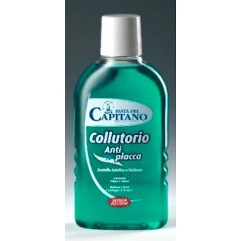 Anti-Plaque Mouthwash Green Without Alcohol 400 Ml