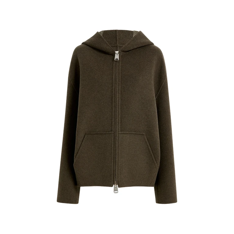 Hooded Wool Jacket