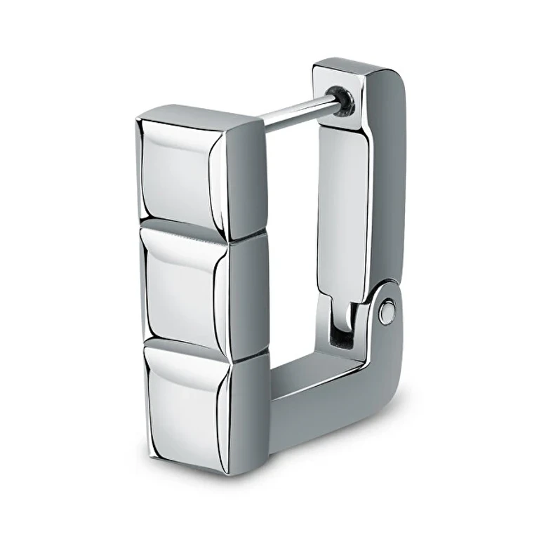 Motown Sals81 Modern Single Earring in Steel