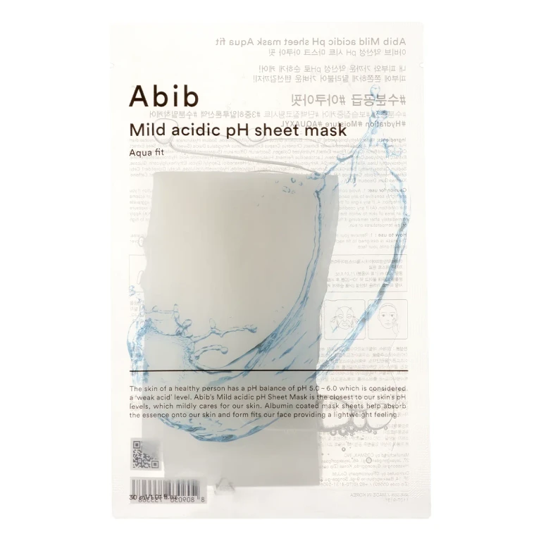 Mild Acidic pH Aqua Fit Sheet Mask 30ml