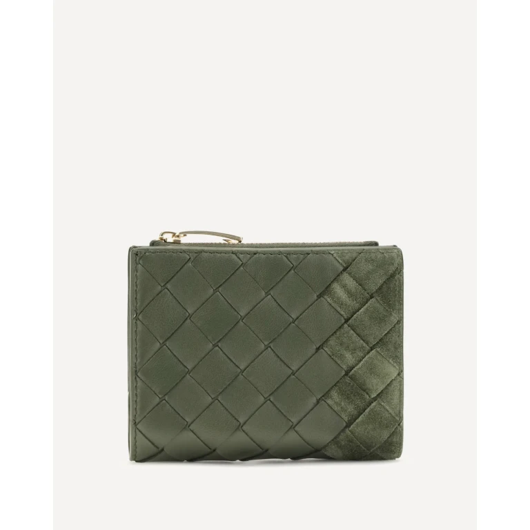 Bifold Intrecciato Wallet Female UNI