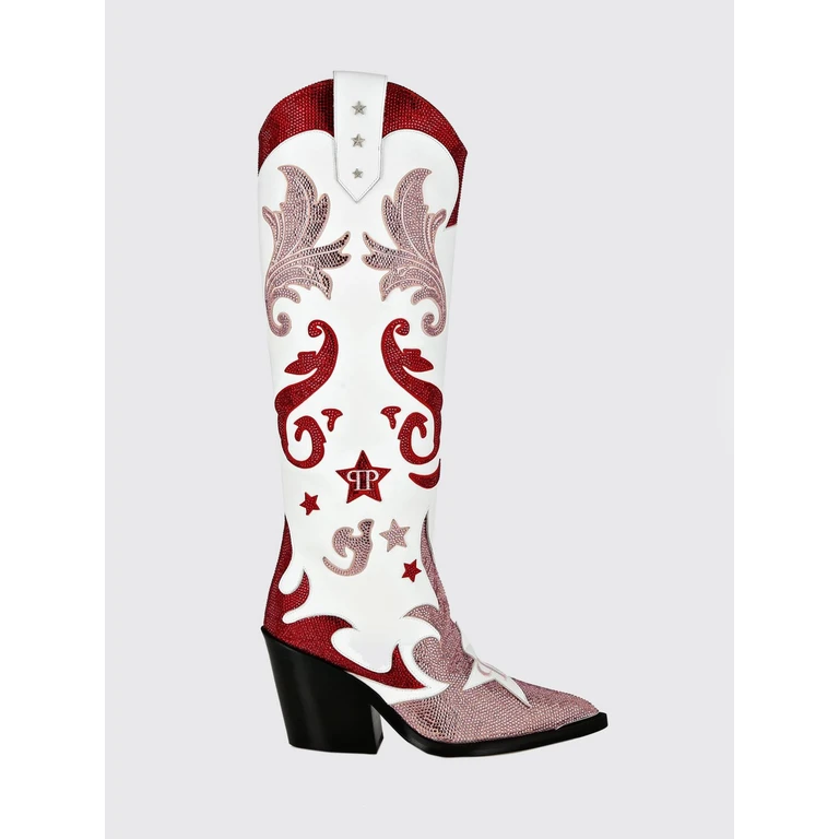 Flat Ankle Boot Woman color Red (PABSWSE0613PLE010N13)