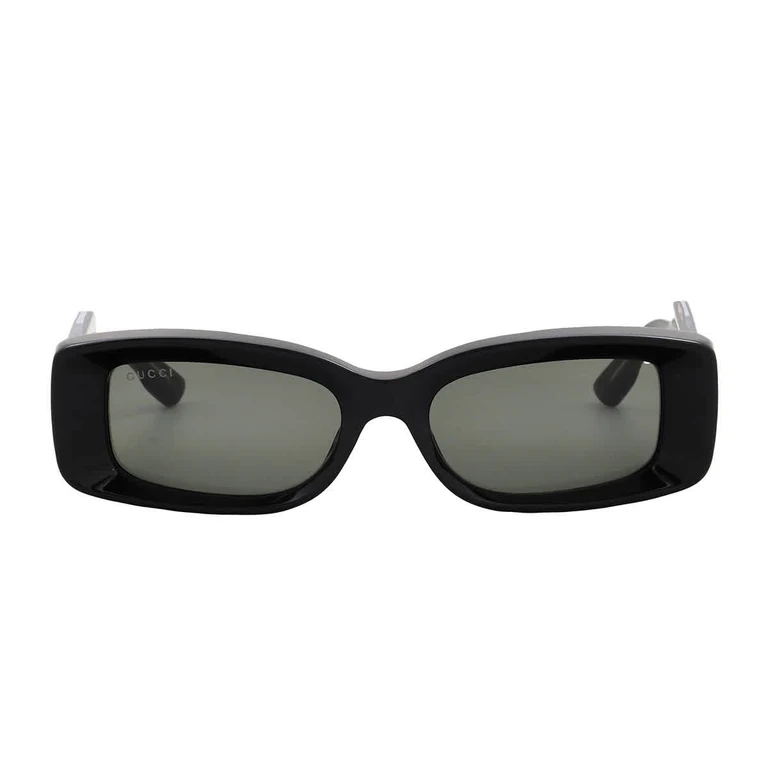 Grey Rectangular Ladies Sunglasses GG1528S 001 53
