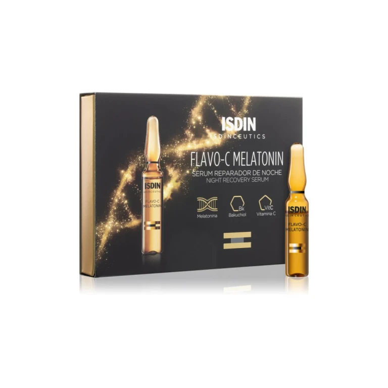 Isdinceutics Flavo-C Illuminating and Regenerating Night Serum 10×2 ml