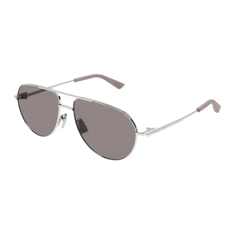 Unisex Black Aviator Sunglasses BV1302S 004