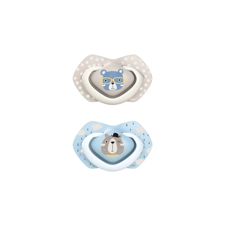 Bonjour Paris B 6-18 m pacifier Blue 2 pcs