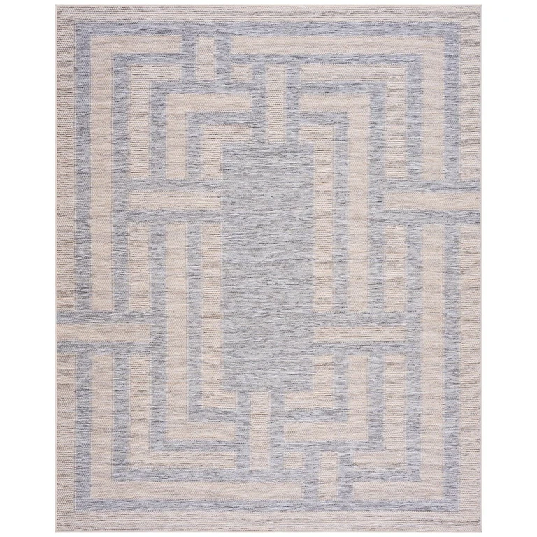 Amanda 8 x 10 Natural Indoor-Outdoor Area Rug