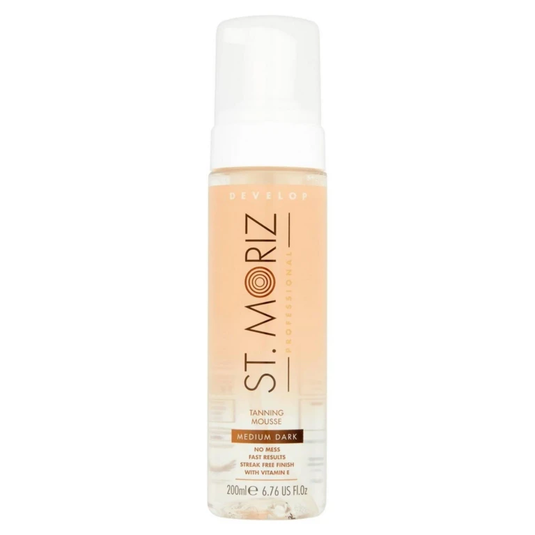Professional Transparent Self-Tanning Mousse for the Face 200 ml