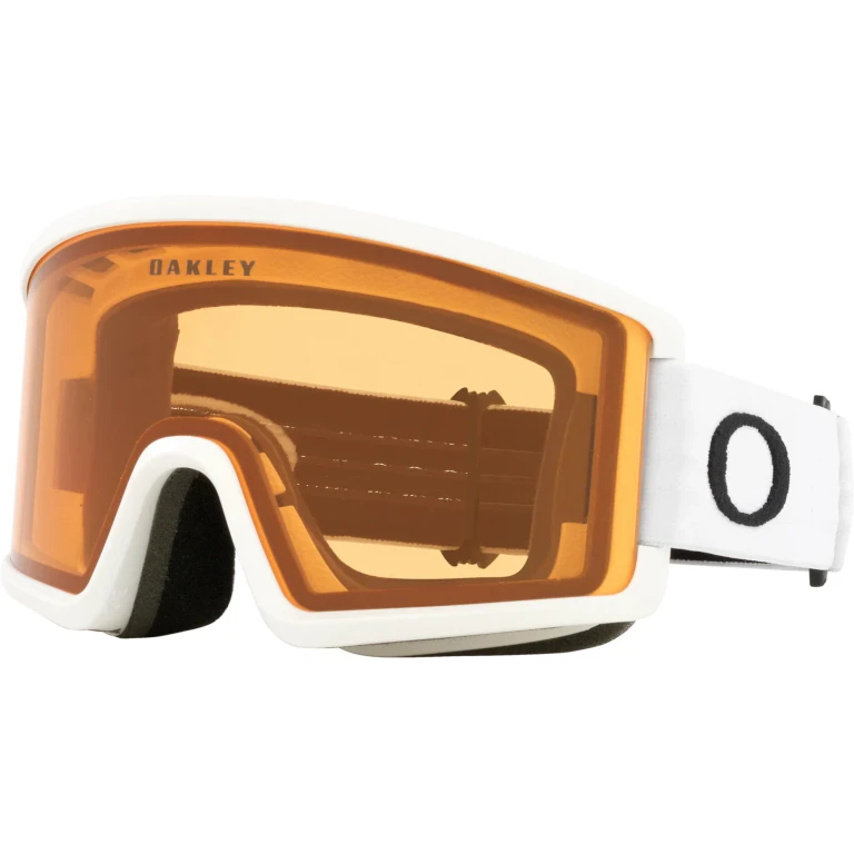 Target Line M Googles - Matte White - Persimmon Lens