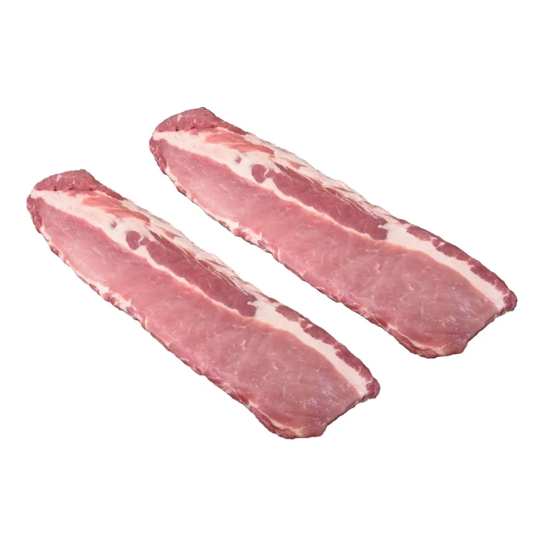 Whole Bone In Pork Loin Back Ribs, Vacuum Pack, priced per pound