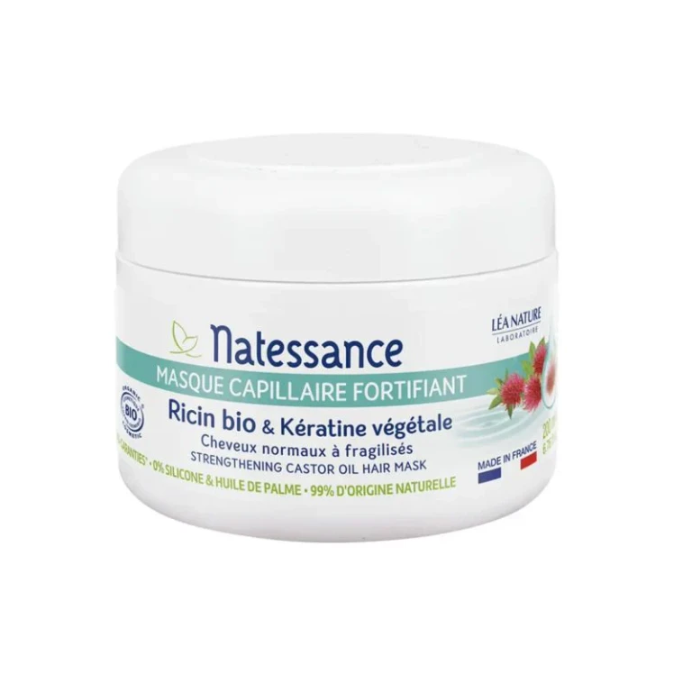 Strengthening Hair Mask - Organic Castor & Vegetable Keratin 200ml