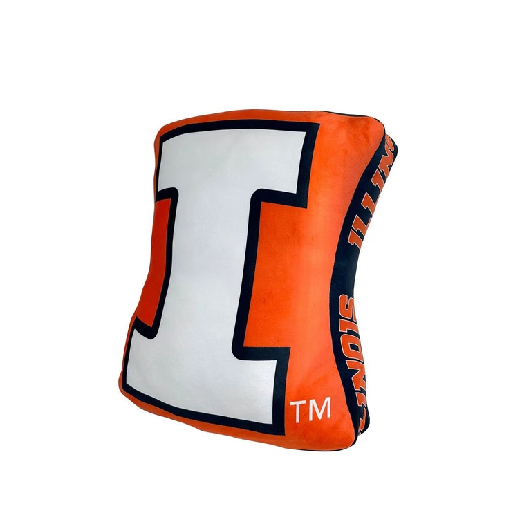 Illinois Fighting Illini XL Puff Pillow