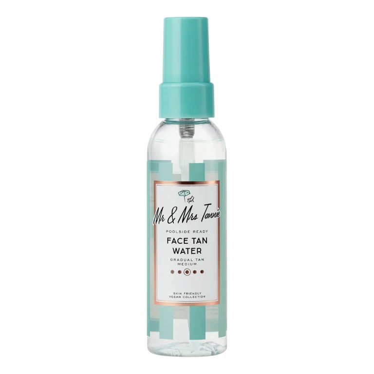 Tanning Water Face Jojoba Oil Moisturizing Self-Tanning Spray For The Face 75 ml
