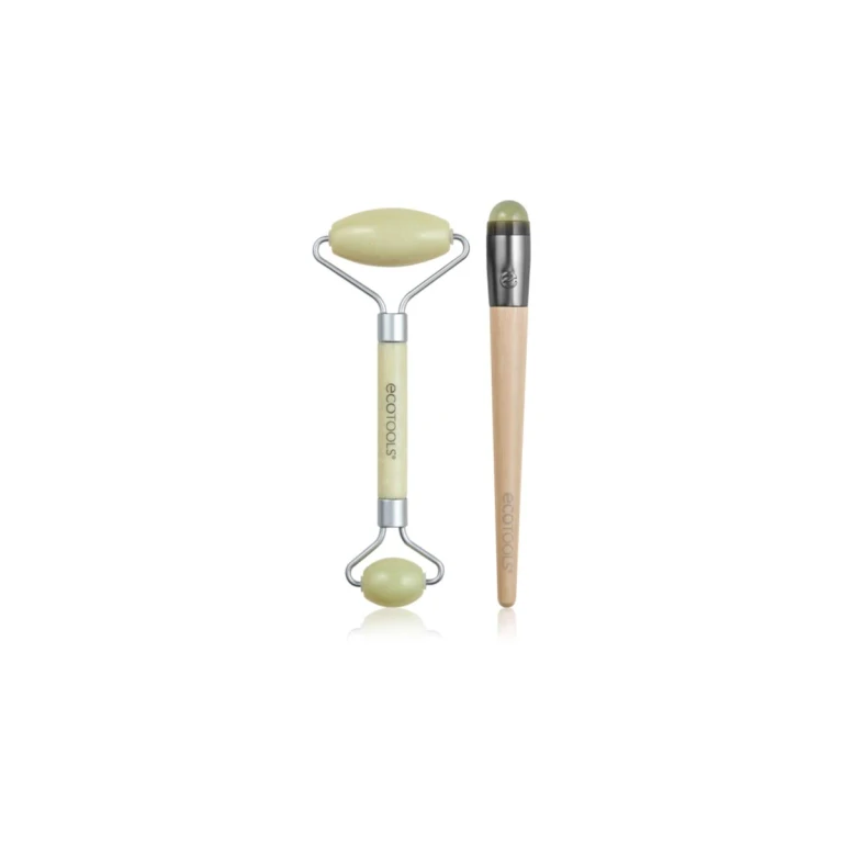 Jade Duo Facial Massage Roller & Eye Contour Massage Tools 1Pcs