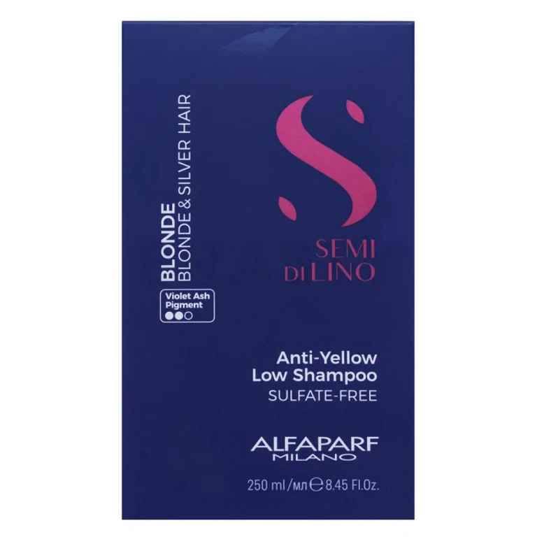 Milano Semi Di Lino Intense Blonde Anti-Yellow Low Shampoo 250 ml