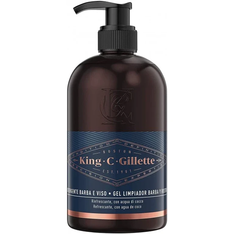King C. Gillette Beard And Face Cleanser 350 ml