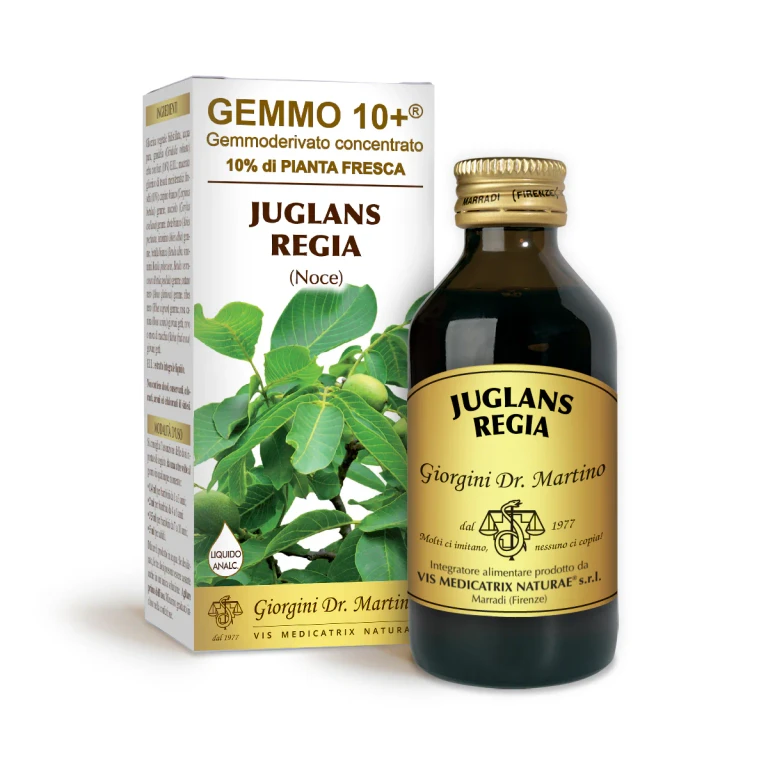 gemmo 10+ walnut 100 ml non-alcoholic liquid