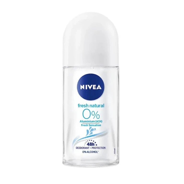 Natural Roll-On Deodorant Fresh 48H 50 Ml
