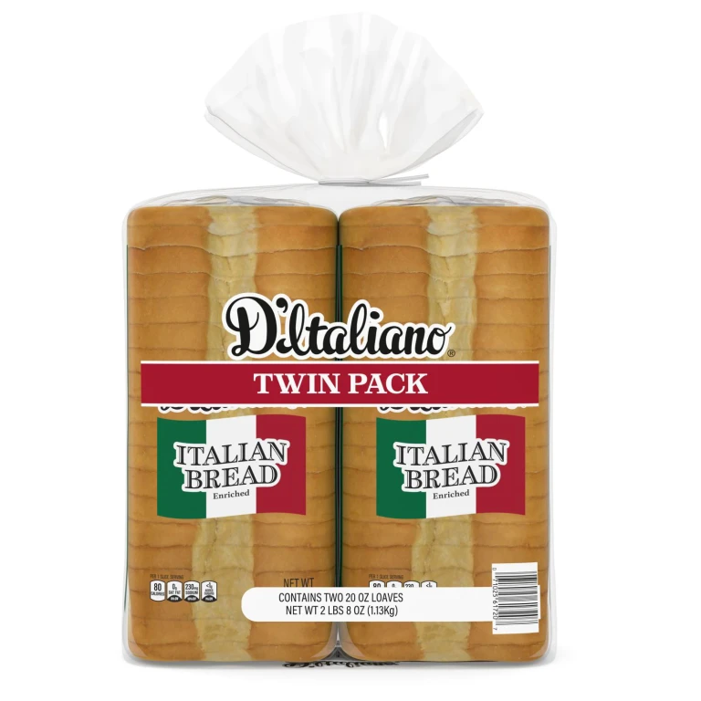 Italian Bread, No Seeds 20 oz. 2 pk.