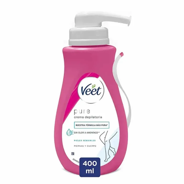Pure Shower Depilatory Cream for Sensitive Skin 400ml