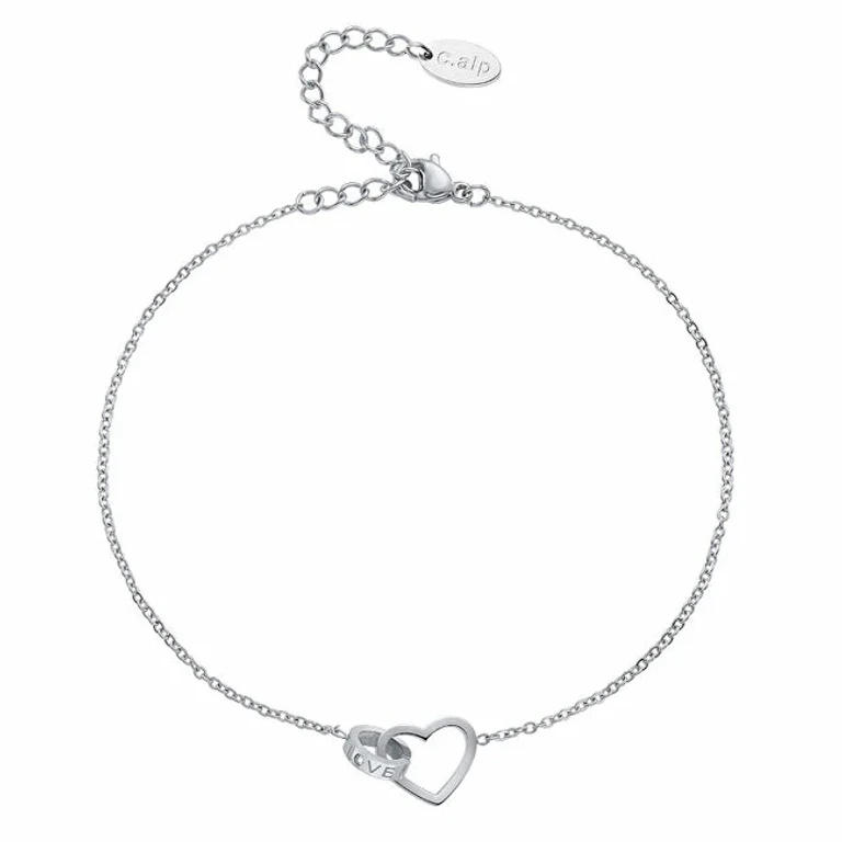 Elegant Steel Anklet Together 29004.E