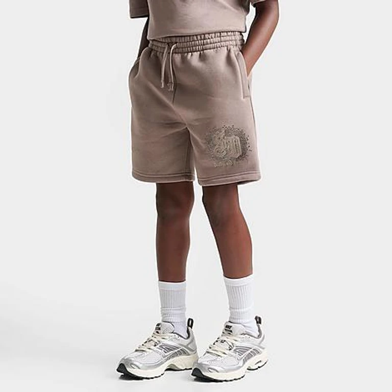 Big Kids Finkly Shorts in Driftwood Size: Small